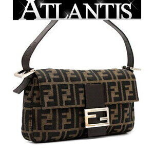 Fendi Zucca Man Bucket handbag brown canvas